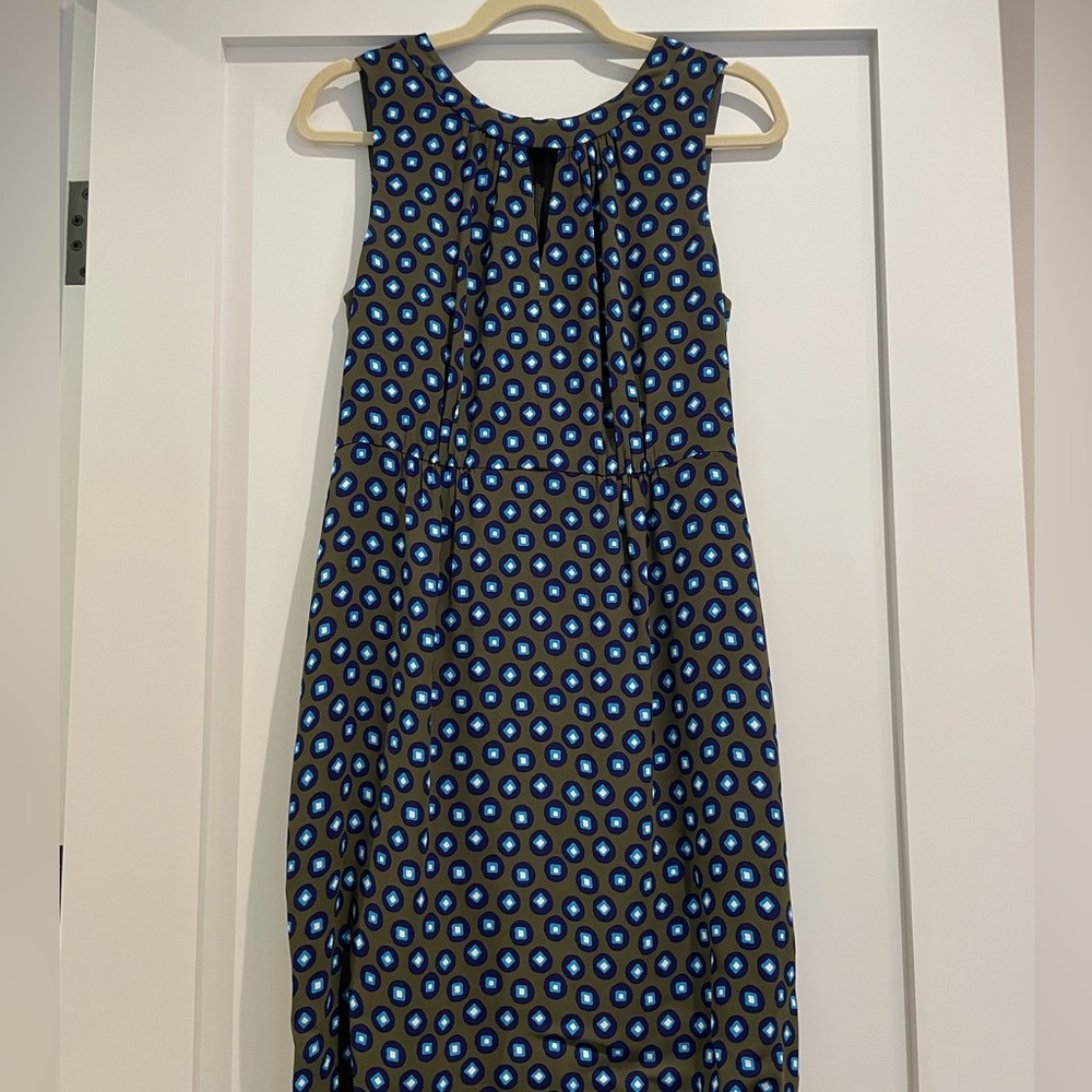 J.Crew geometric dress